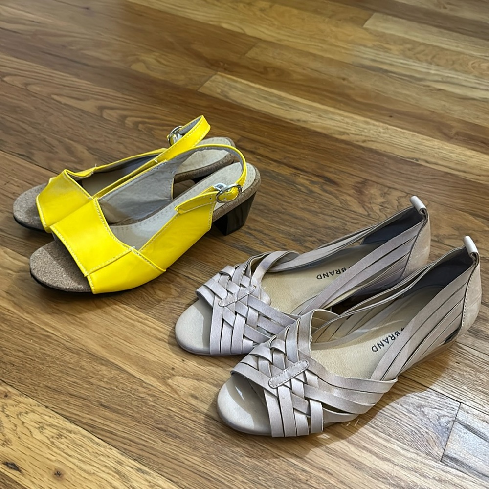 Super cute open toe shoes